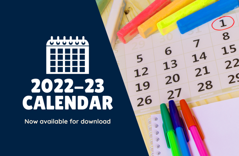 2022-23 Academic Calendar
